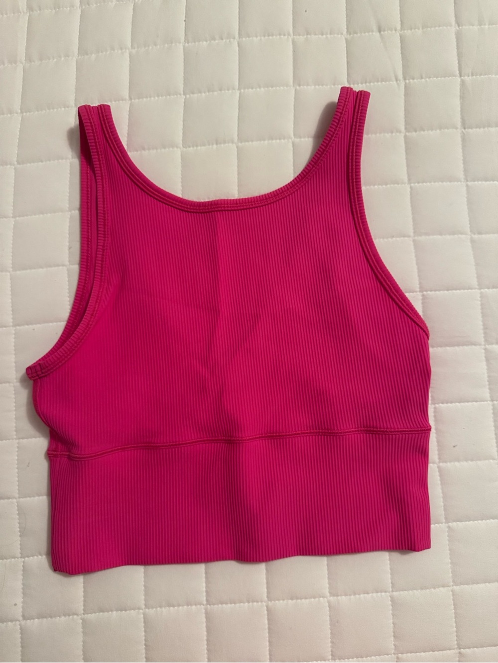 lululemon athletica Ribbed Tank Top in Hot Pink
